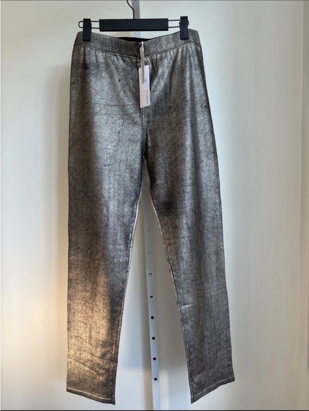 Minnie Rose Metallic Pant Size Small NEW WITH TAGS